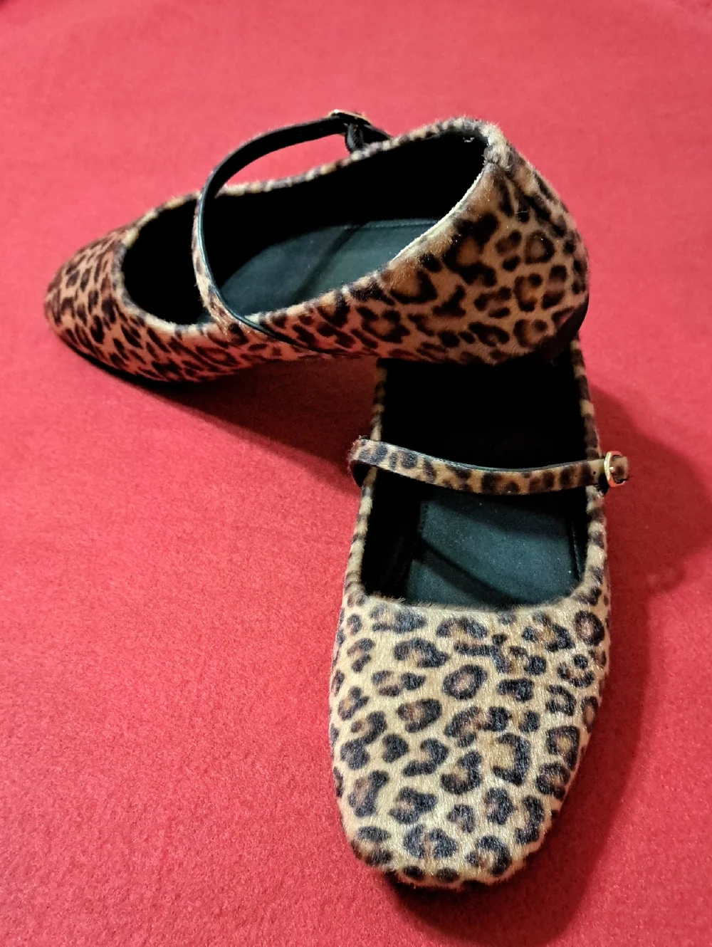 Banana Republic Leopard Mary Jane Flats - Picture 2 of 9